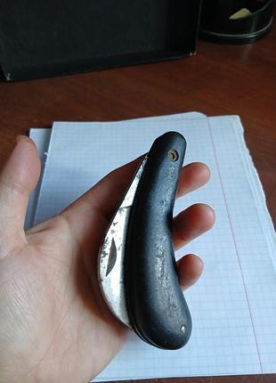 Ніж складний  садовий ссср 1960-ті  23т