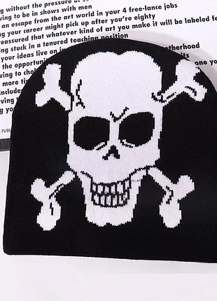 Мужская / женская / унисекс зимняя шапка y2k