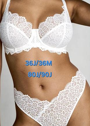 Сексуальный кружевной бюстгальтер от известного бренда bravissimo millie bra ♥️ ❤️ 80l-m