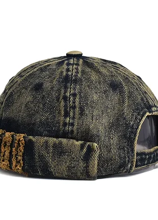 Шапка бини / шапка-докер / docker cap / кепка без козырька / докер