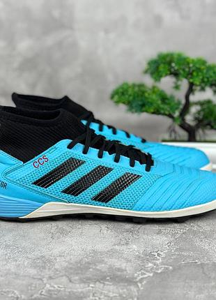 Adidas preadator чоловічі футбольні сороконіжки бампи бутси