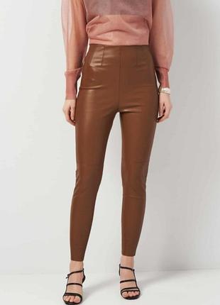 Брюки екошкіра., байка.zara