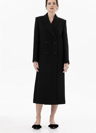 Пальто вовняне стильне вовна довге
