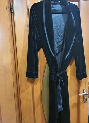 Халат бархатный  большой размер