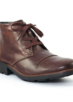 Утеплені шкіряні черевики rieker