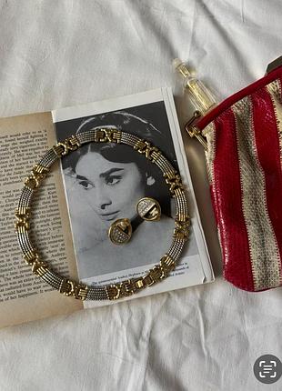 Чокер+ кліпси в чудовому стані