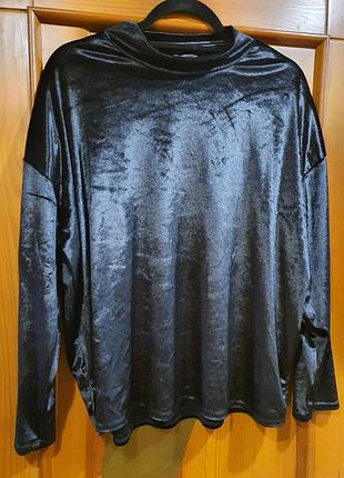 Водолазка оксамитова жіноча великий розмір