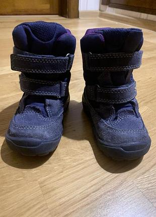 Зимові чоботи для дівчинки 23 розміру