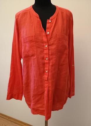 Ніжна вільна сорочка «оверсайз» легендарного англійського бренду «marks & spencer»