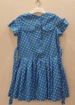 Платье голубое 💮🦋 ускор ретро коллекционная