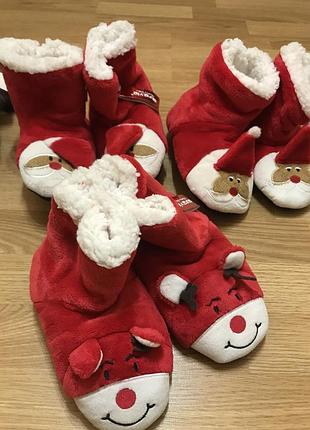 Уггі домашні. новорічні уггі для дому. домашні тапочки
