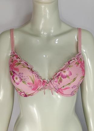 Бюстгальтер с рюшами размер 75в-80в бюст бюстье бра бралет лиф лифчик балконет