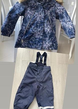 Курточка reima куртка рейма 98 зима зимняя комбинезон h&m штаны лыжные
