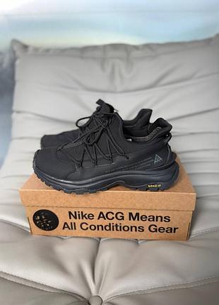 Чоловічі кросівки nike acg air terra antarktik black gore-tex (термо)
