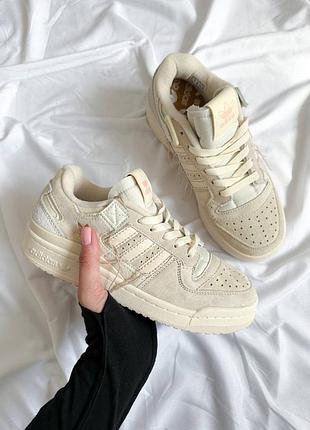 Кросівки жіночі adidas forum beige
