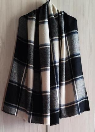 Шарф с шерстью от manor