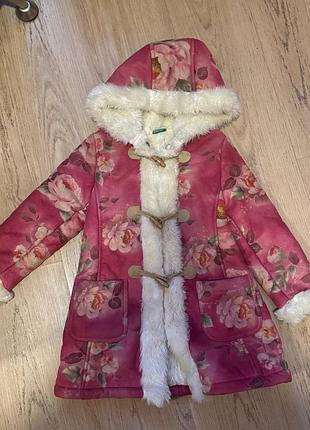 Шубка дитяча benetton