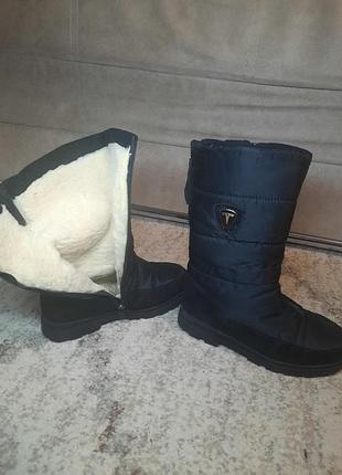 Сапоги обуви зимняя на девочку 34-35 размер