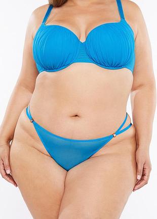 Високі трусики бікіні з сіточки