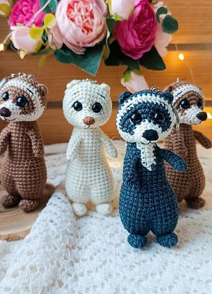 Игрушка брелок хорьчика