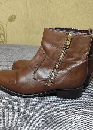 Женские полусапожные кожаные осень -весная 38 размер