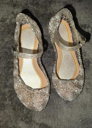 Туфли "кришталловые" для девочки