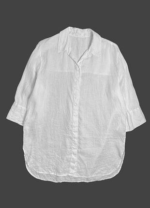 100% льняная рубашка