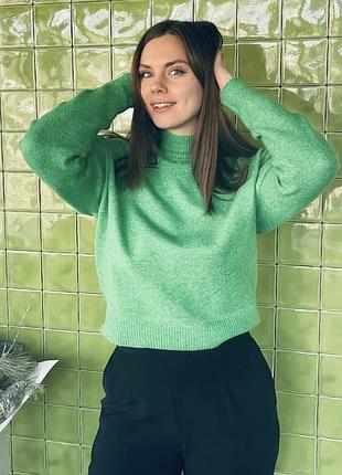 Яскравий, зелений светр primark (s-m) у чудовому стані