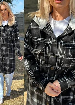 Подовжена-сорочка кардиган