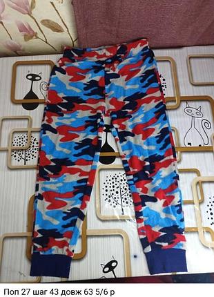 Пижамные штаны 5 6 лет,лот 7 шт 300грн