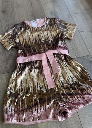 Комбінезон на дівчинку святковий