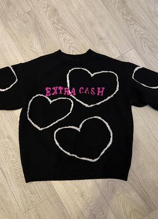 Светр  оверсайз extra cash