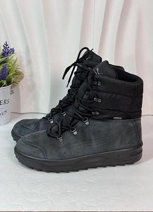 Термоботинки зимние теплые замшевые puma кросівки Felpa 3#x gore-tex