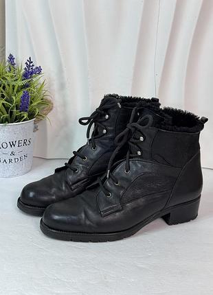 Шикарные мягкие теплые ботинки из овечьей кожи натуральная овчина