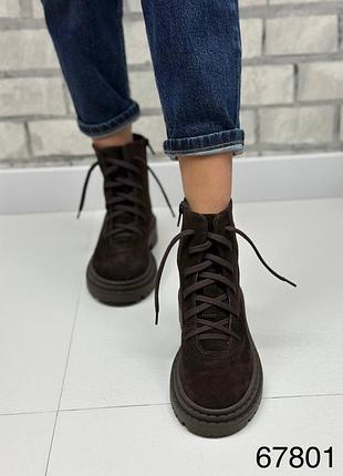 Натуральная кожа замша все размеры ботинки