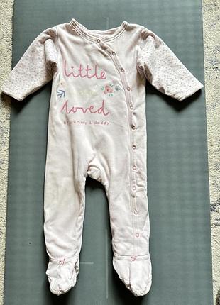 Утеплений чоловічок спальник mothercare 12-18, 86см