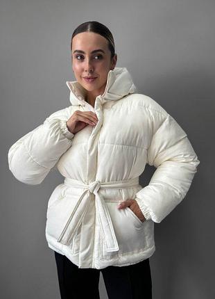 Куртка з поясом