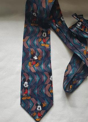 Вінтажна краватка mickey mouse міккі маус дісней