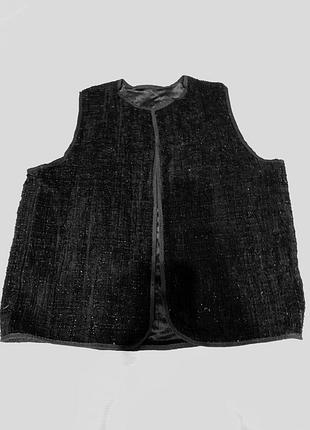 Жилет жилетка безрукавка шанель