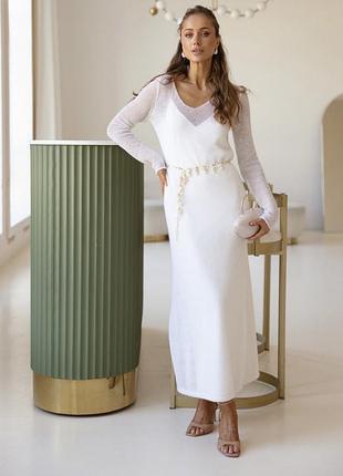 Сукня мохер накидка сіточка на сукню like angel