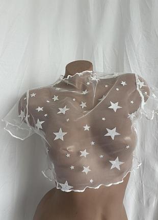 Топ прозорий діско аеробіка карнавальний ретро 90х