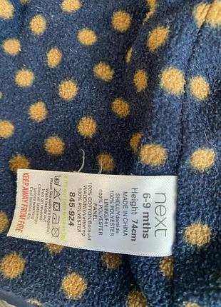 Куртка на дівчинку 6-9 міс некст