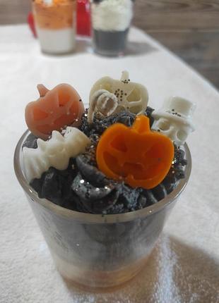 Очень ароматные 🎃 свечи "городческий хелловин" 🕯️ 7