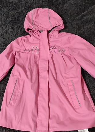 Куртка дощовик для дівчинки