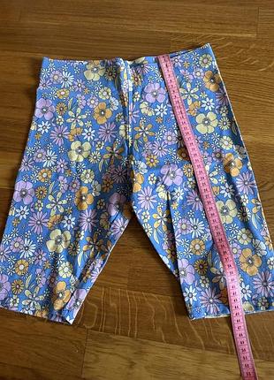 Велосипедки жіночі квітковий принт