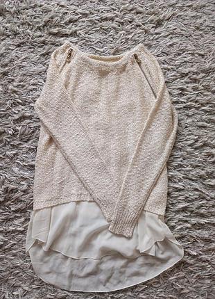 Свитер с пайетками