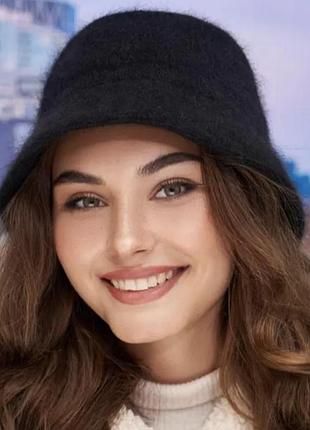 Ангоровая шляпа шапка шляпа мех