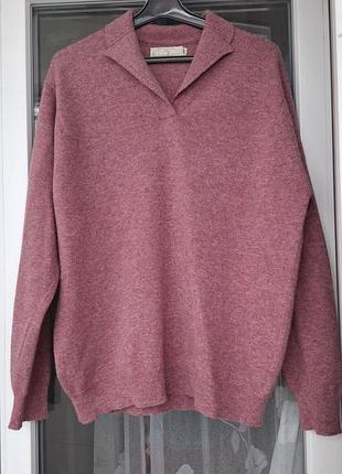 Винтажный свитер из 100% шотландской шерсти