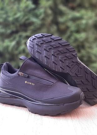 Кроссовки salomon odyssey elmt gore tex черные