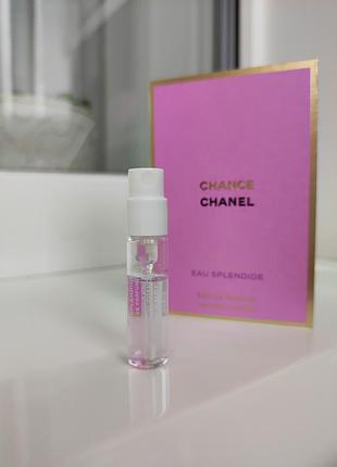 Пробник chanel chance eau splendide